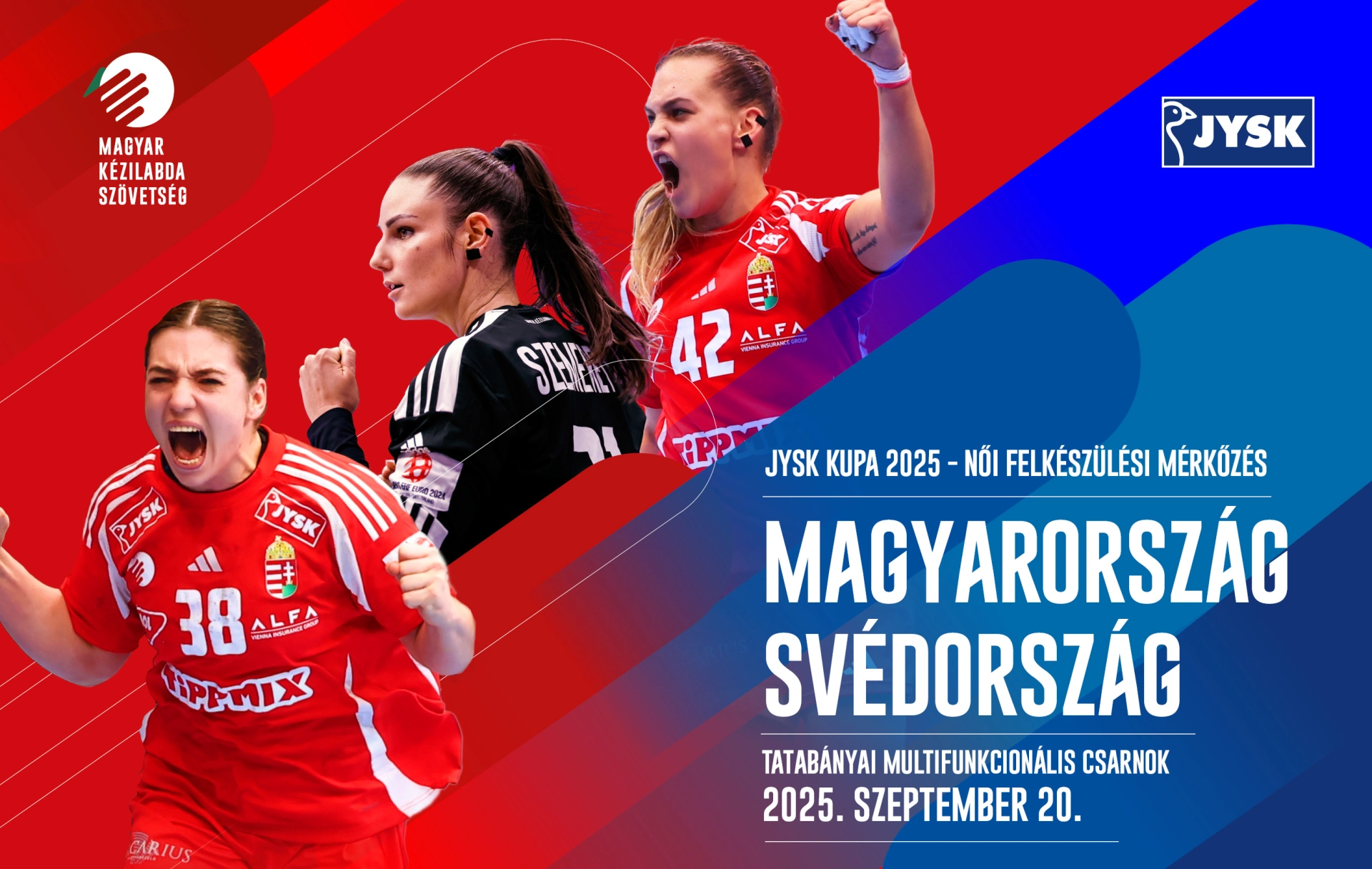 JYSK Kupa 2025 - Magyarország - Svédország női kézilabda felkészülési mérkőzés