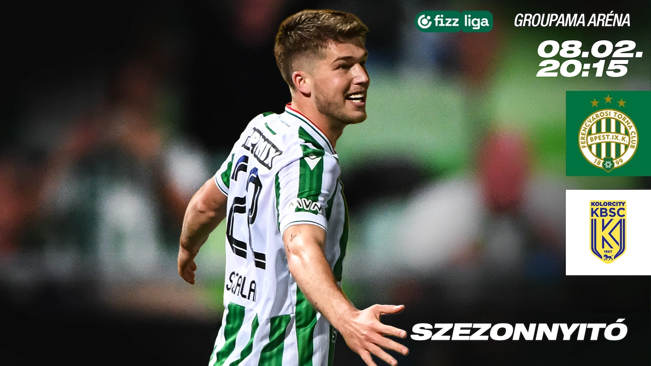 Ferencváros-Kazinbarcika labdarúgó mérkőzés