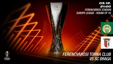 Ferencváros - VS SC Braga labdarúgó Európa-liga mérkőzés