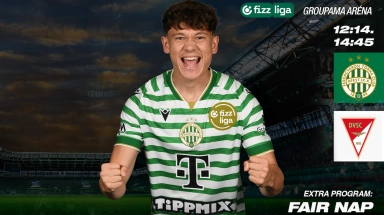 Ferencváros - Debreceni VSC labdarúgó mérkőzés
