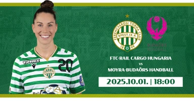 FTC-Rail Cargo Hungaria - Moyra-Budaörs Handball női kézilabda mérkőzés