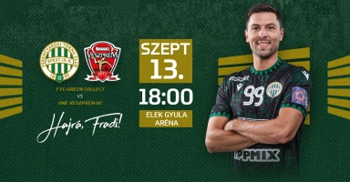 FTC-Green Collect - One Veszprém HC férfi kézilabda mérkőzés